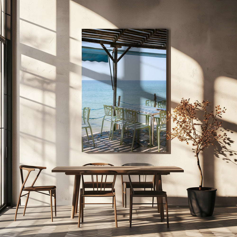 Oceanside View in Morocco | Canvas