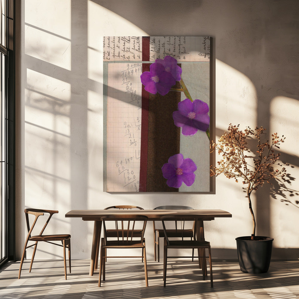 Pink Flowers | Canvas