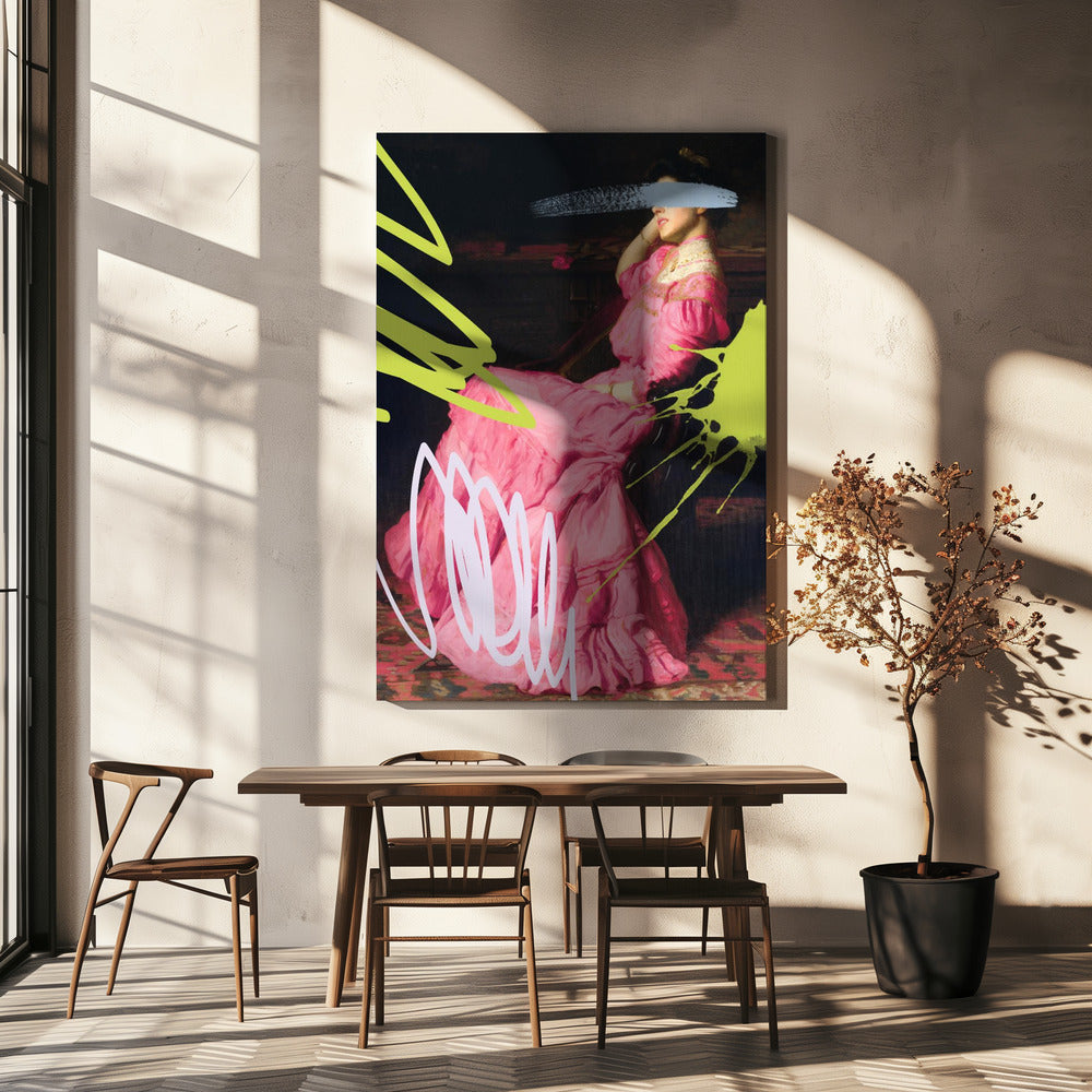 Alteredpinkdress2 | Canvas