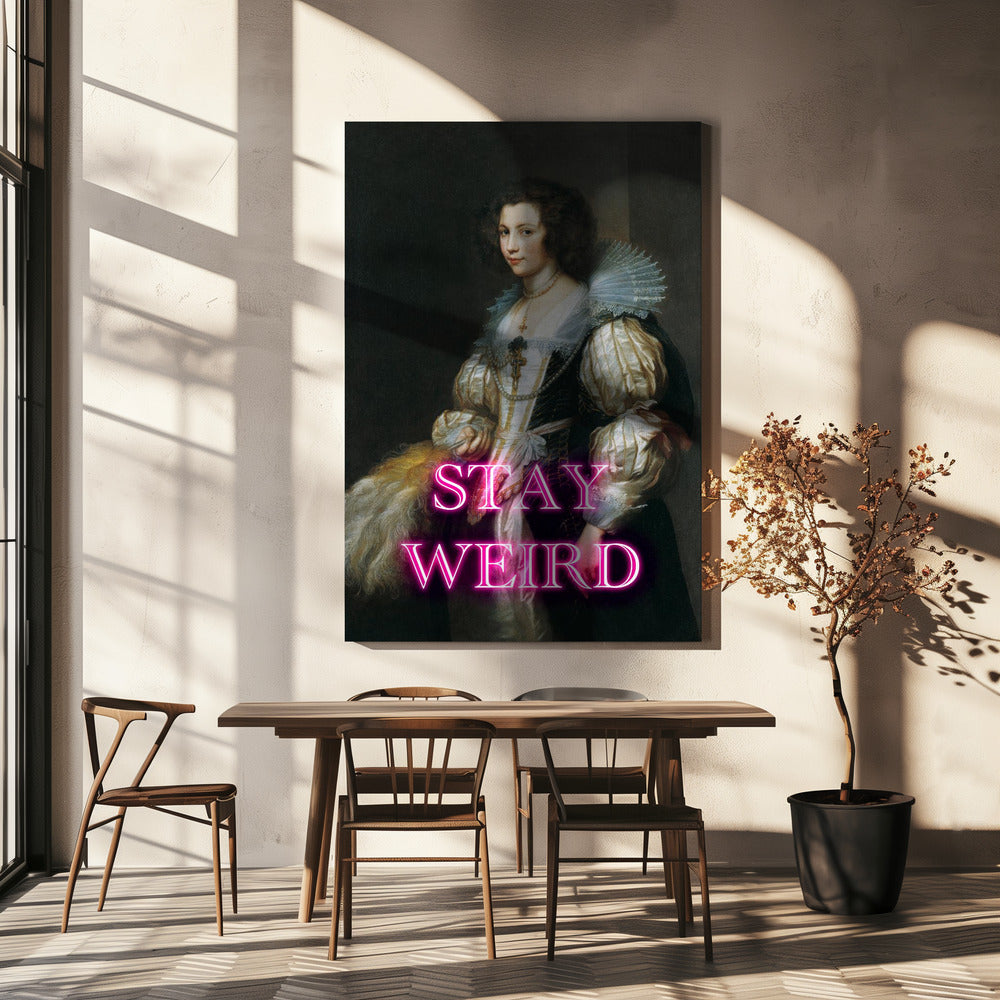 Stayweird Ratioiso | Canvas