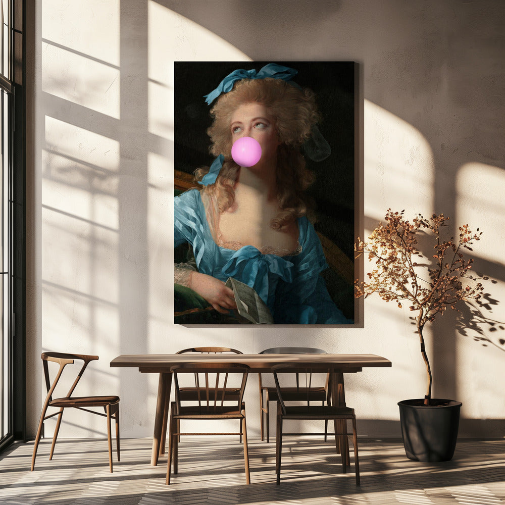 Blubblegumblue Ratio2x3 | Canvas