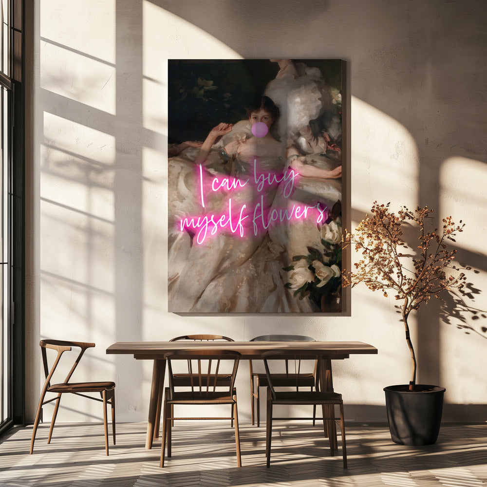 Buymyselfflowers6 Ratioiso | Canvas