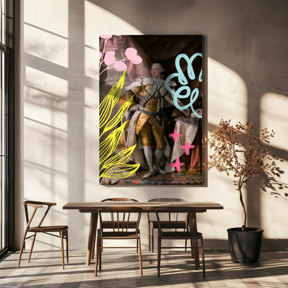 Graffitiking3 Ratioiso | Canvas