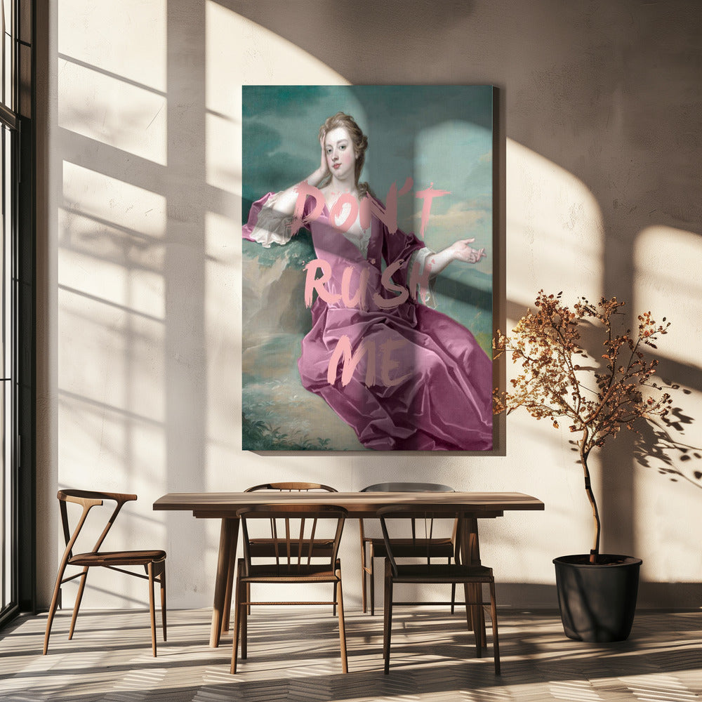 Dontrushmepink Ratio2x3 | Canvas