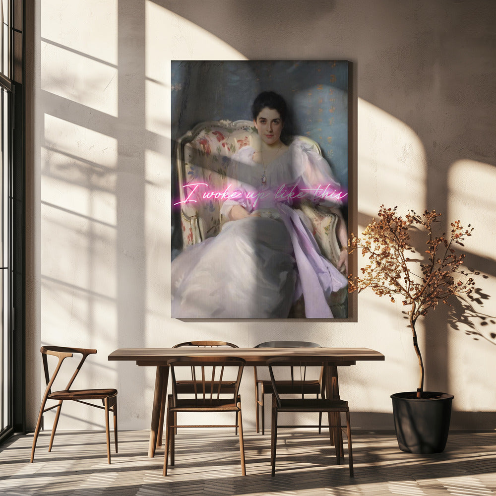 Neonwokeuplikethis3 Ratioiso | Canvas