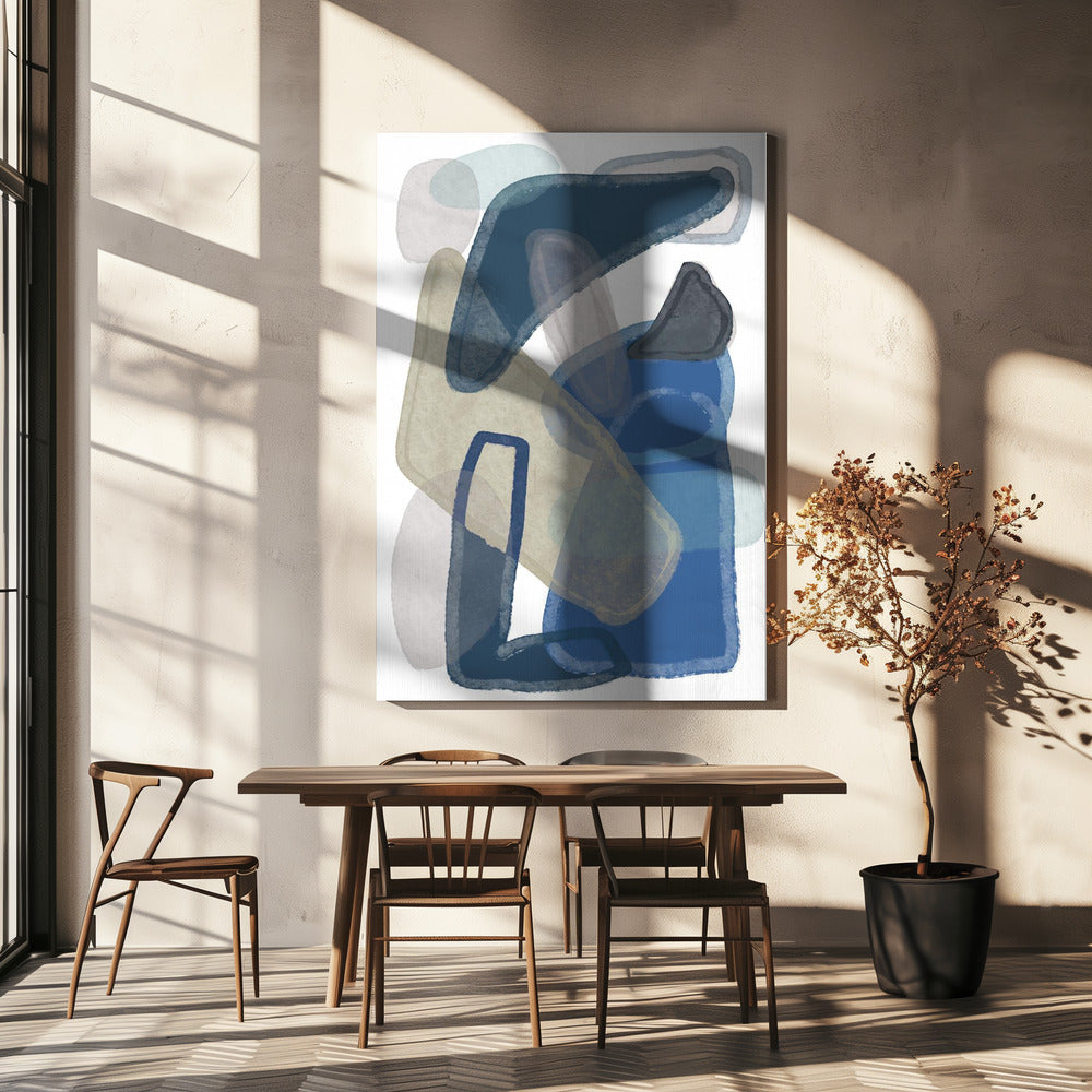 Blue Abstract | Canvas