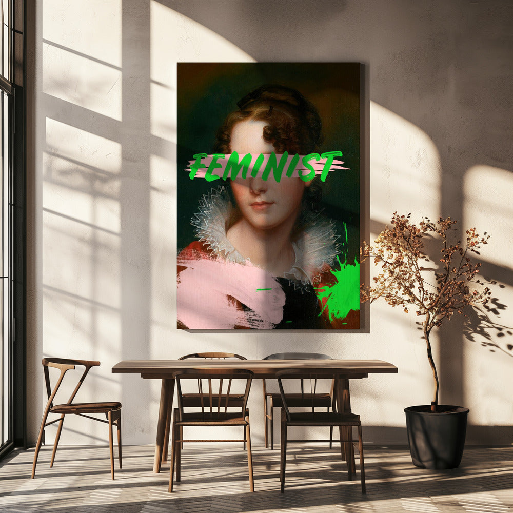 Feministportrait Ratioiso | Canvas