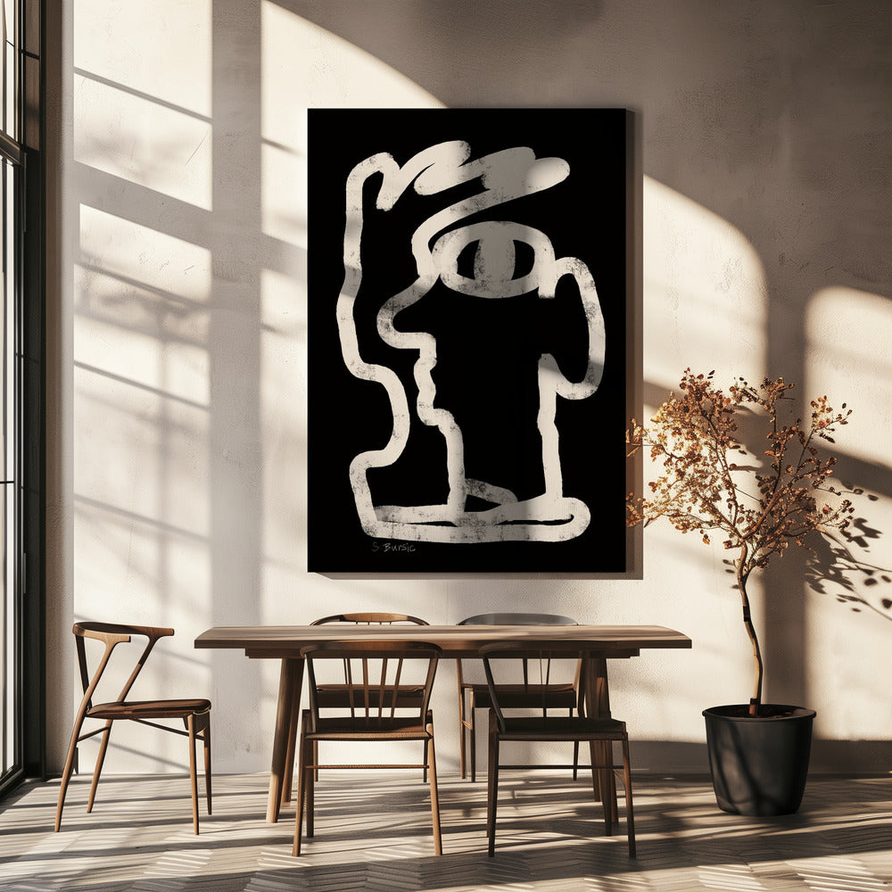 Face line art | Canvas