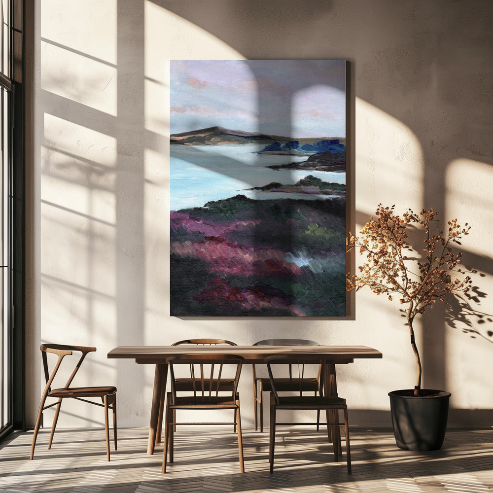 Purpel Coast | Canvas