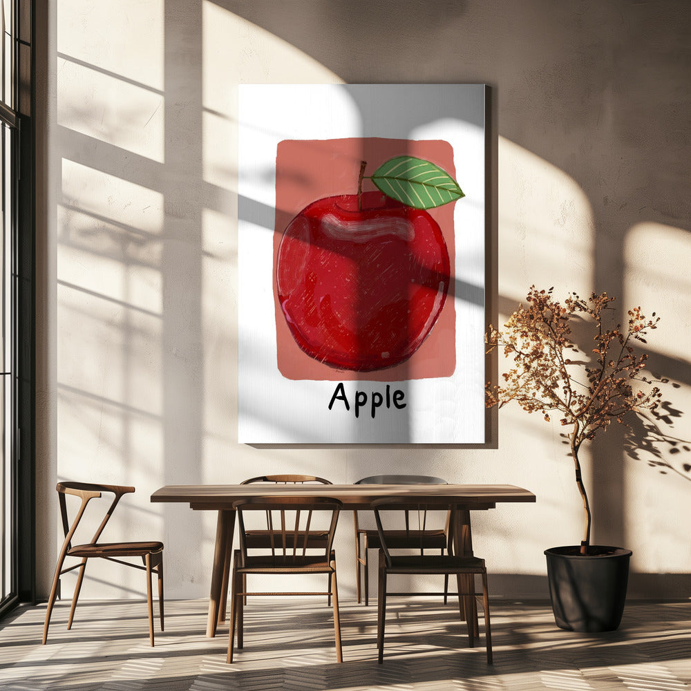 Red apple | Canvas