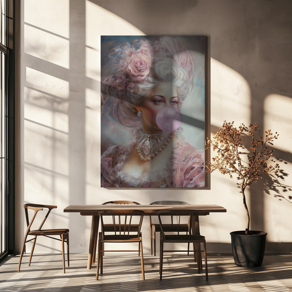 Pastel Marie Antoinette Bubble-Gum | Canvas