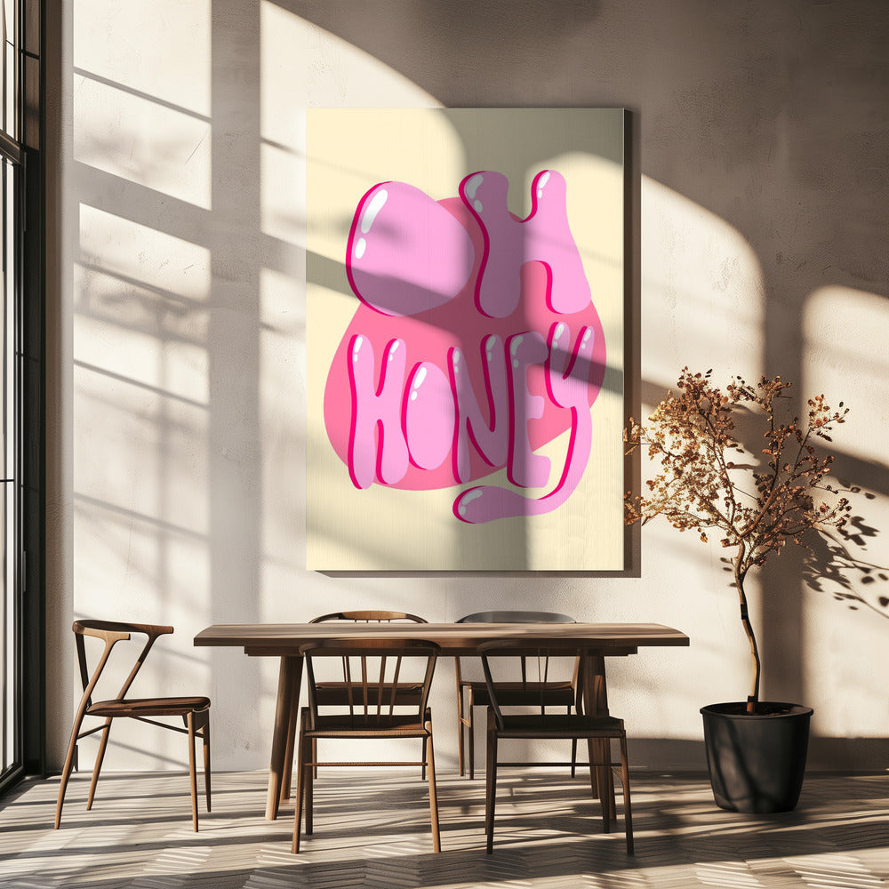 Sweet Bubble Letters | Canvas