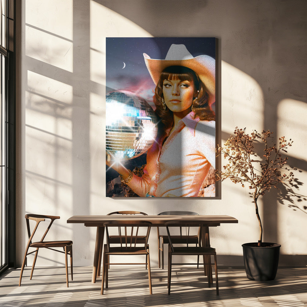 Cosmic Cowgirl | Canvas