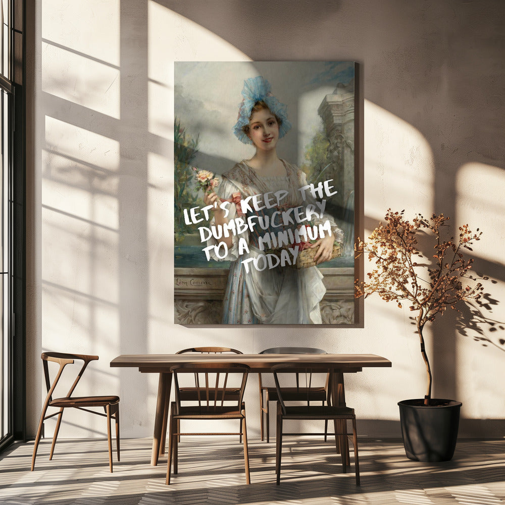 Witty Elegance | Canvas