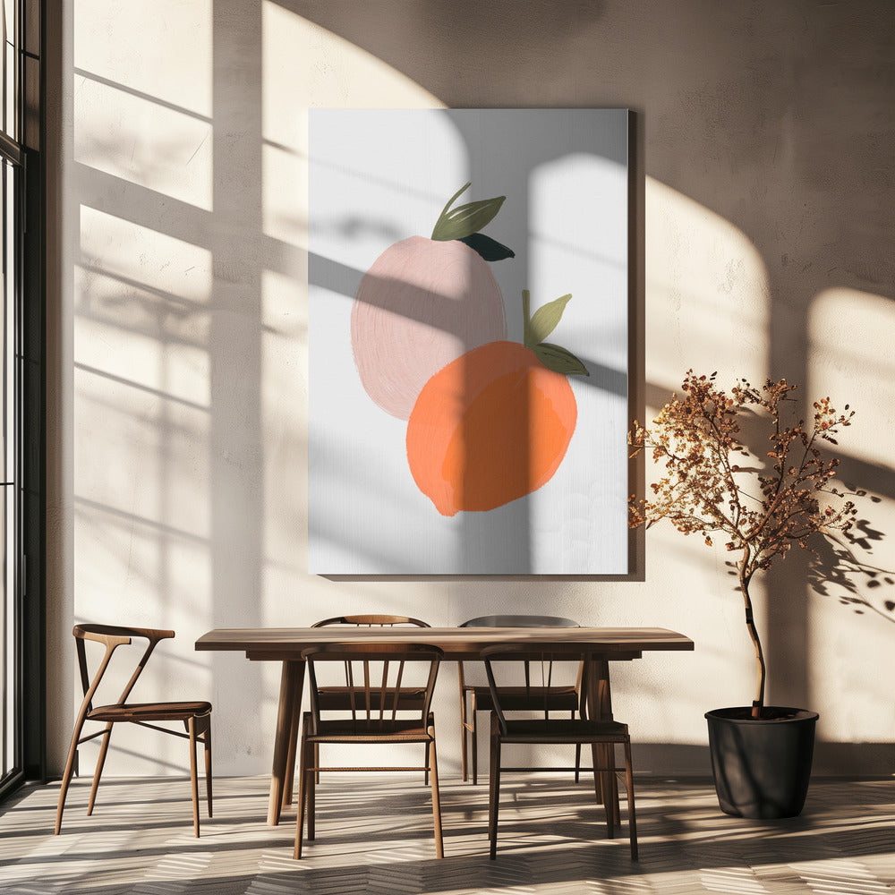 Painted Peach | Canvas