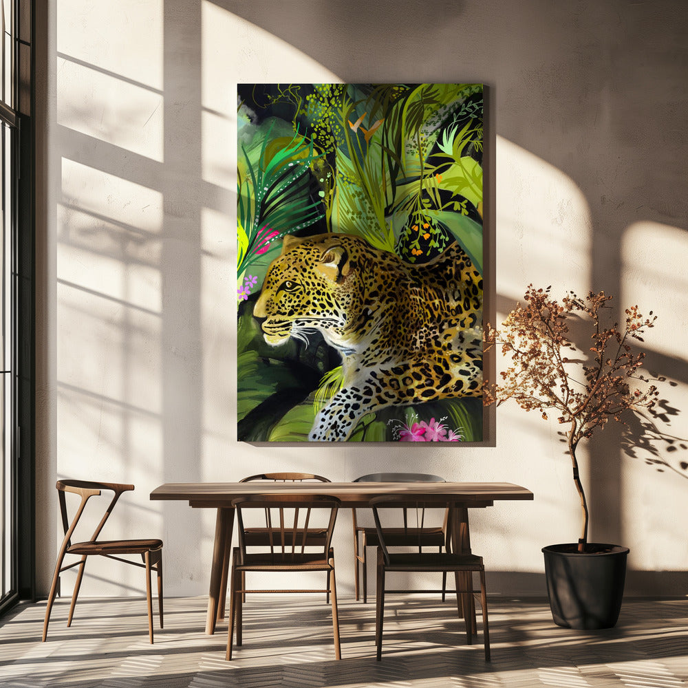 Leopard King | Canvas