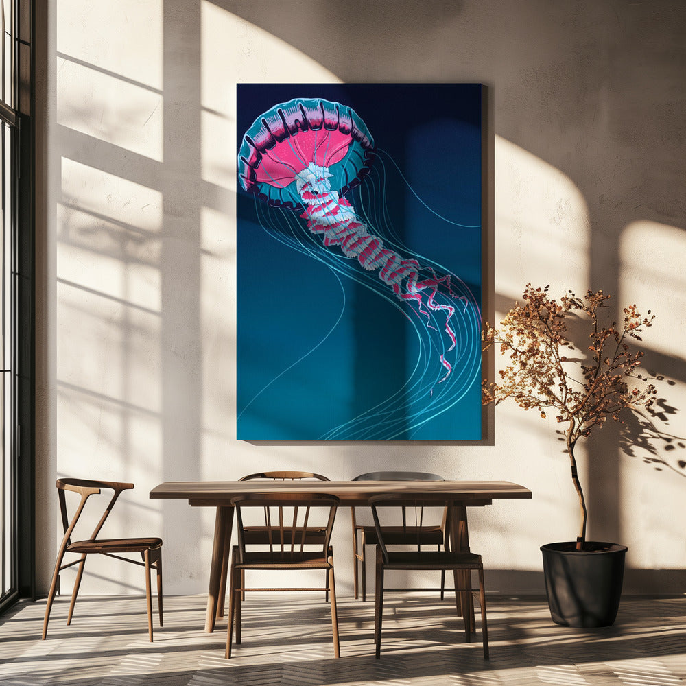 Lions Mane Jellyfish | Canvas