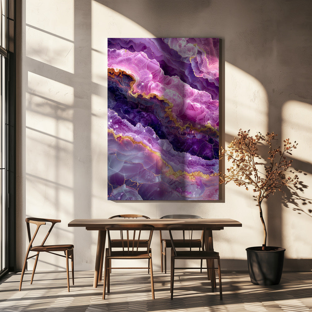 Amethyst Magical Ladscape Graphic (74) | Canvas