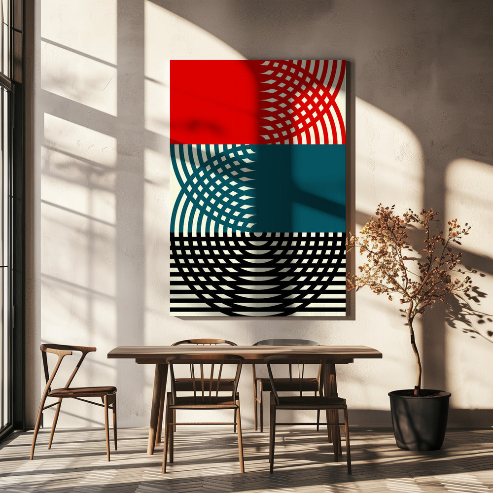 Symmetric Echoes | Canvas