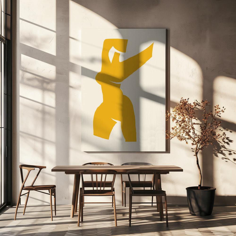 The yellow muse 02 | Canvas