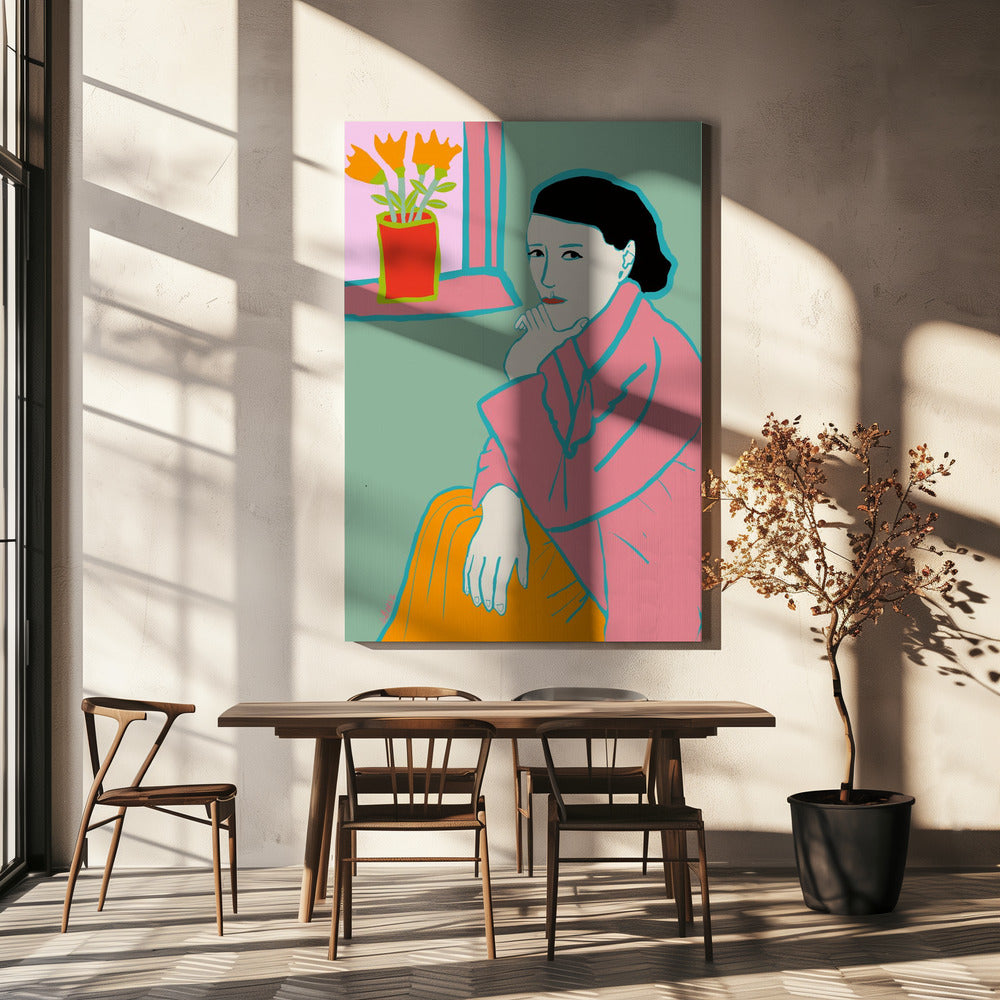Lady in Pink | Canvas