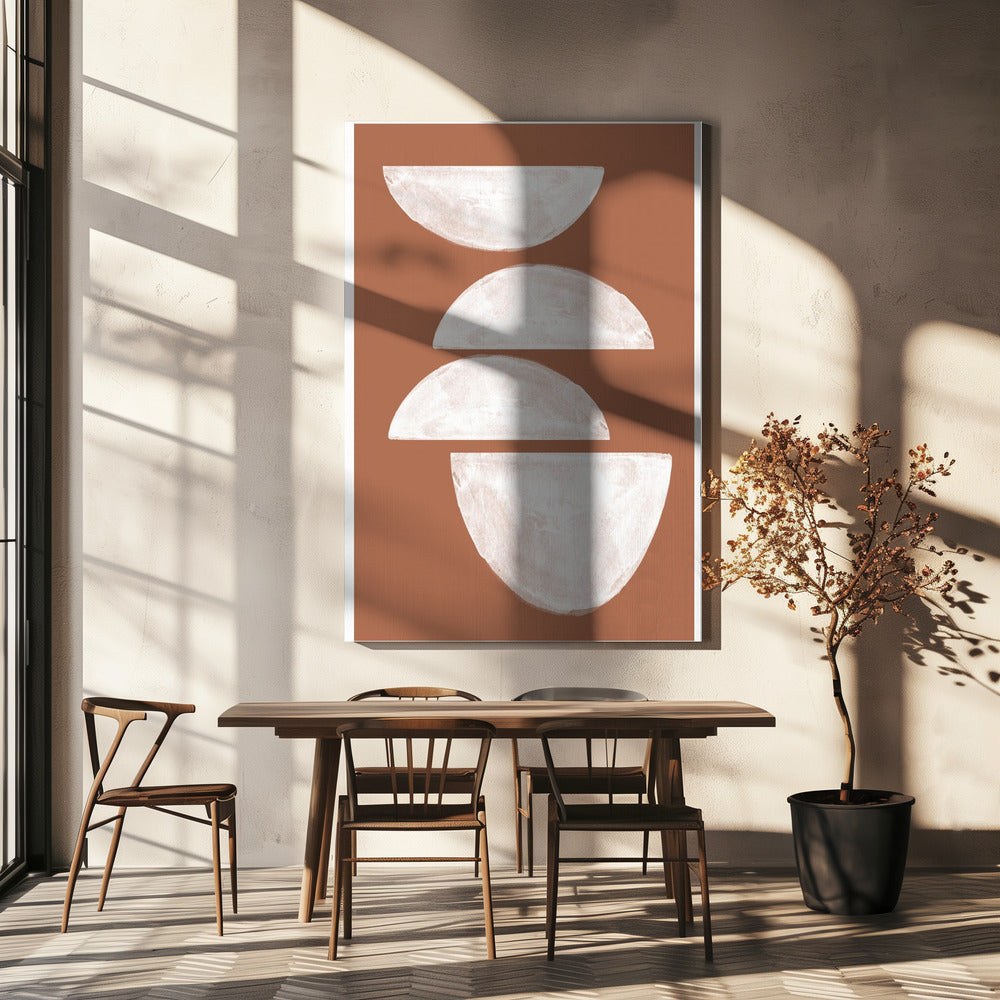 Stacked Halves | Canvas