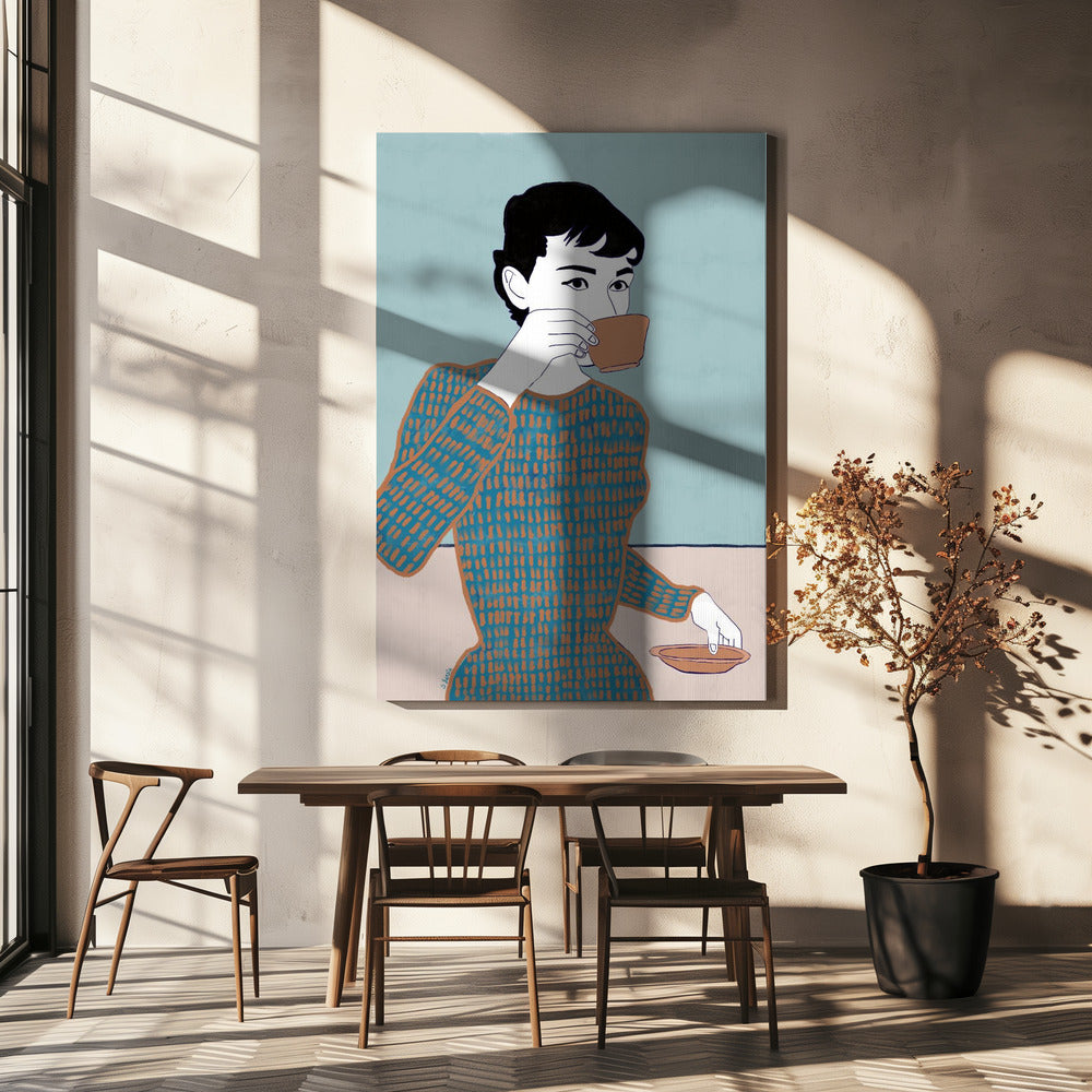 Coffee Lady | Canvas