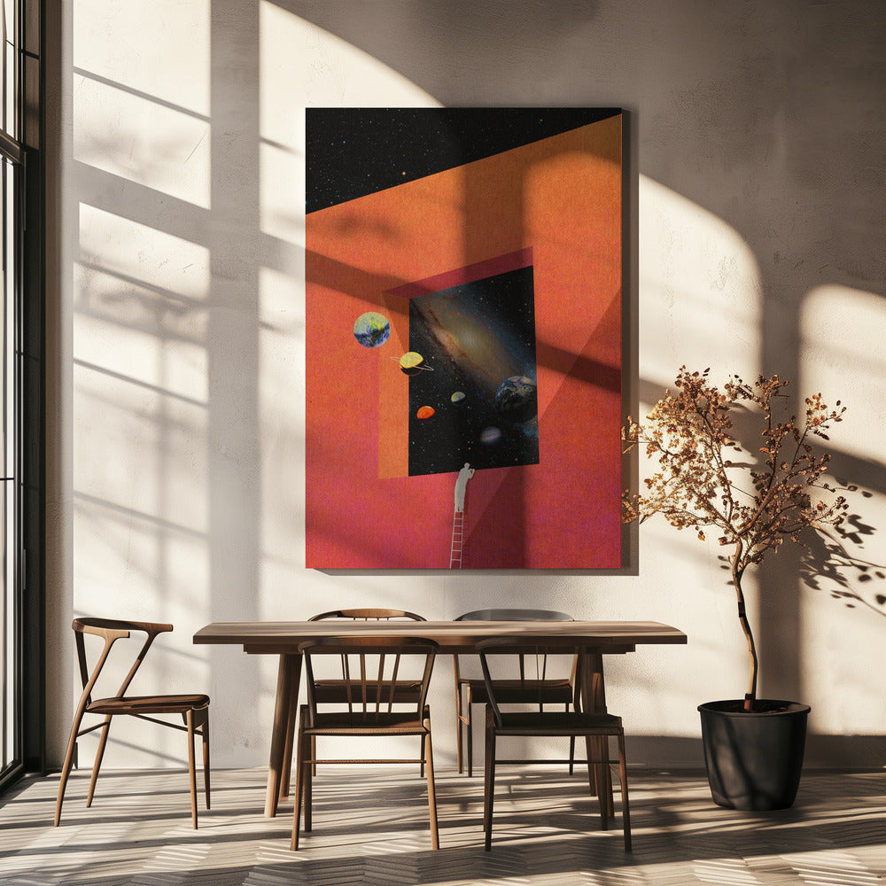 Galaxy Observer | Canvas