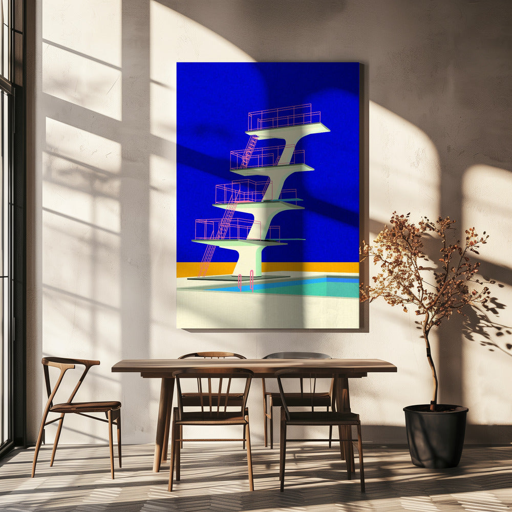 Diving Tower | Canvas