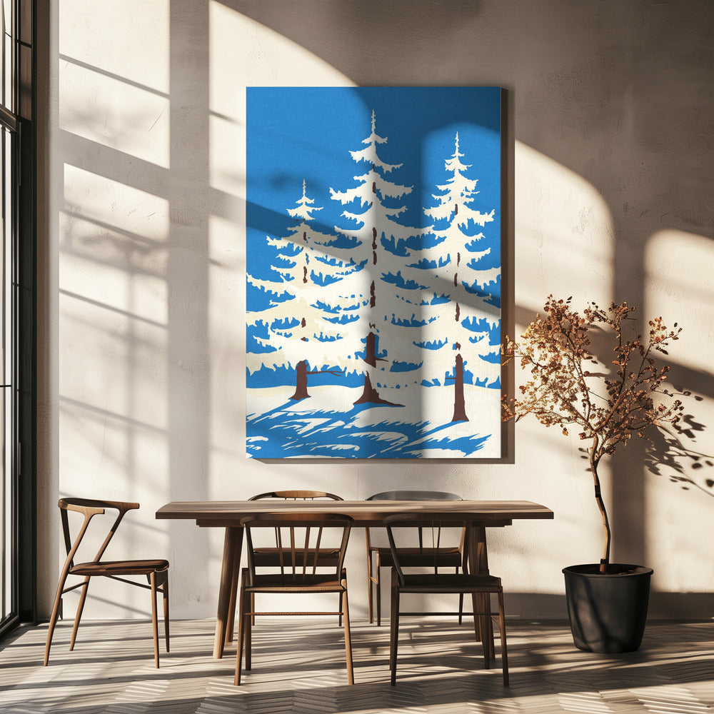 Harz Winter Trees | Canvas