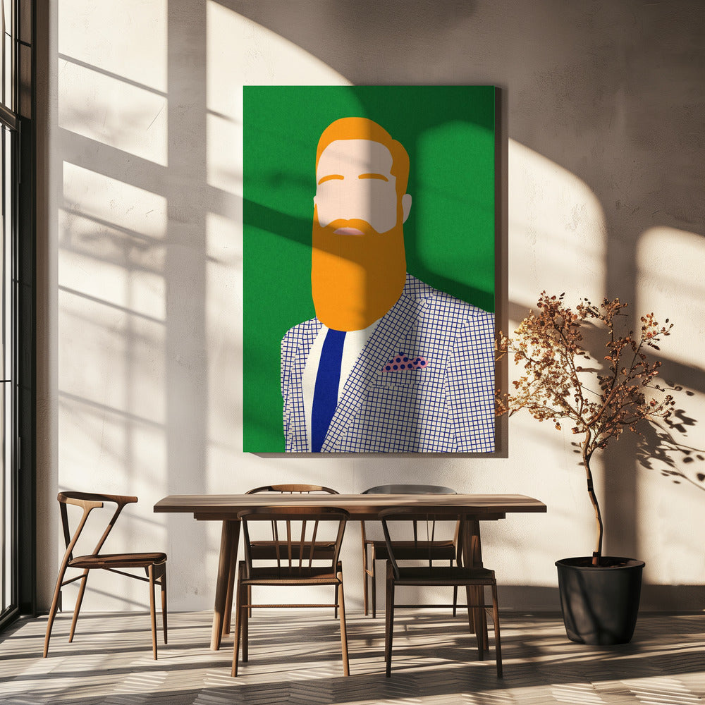 Men From Barber Shop | Canvas