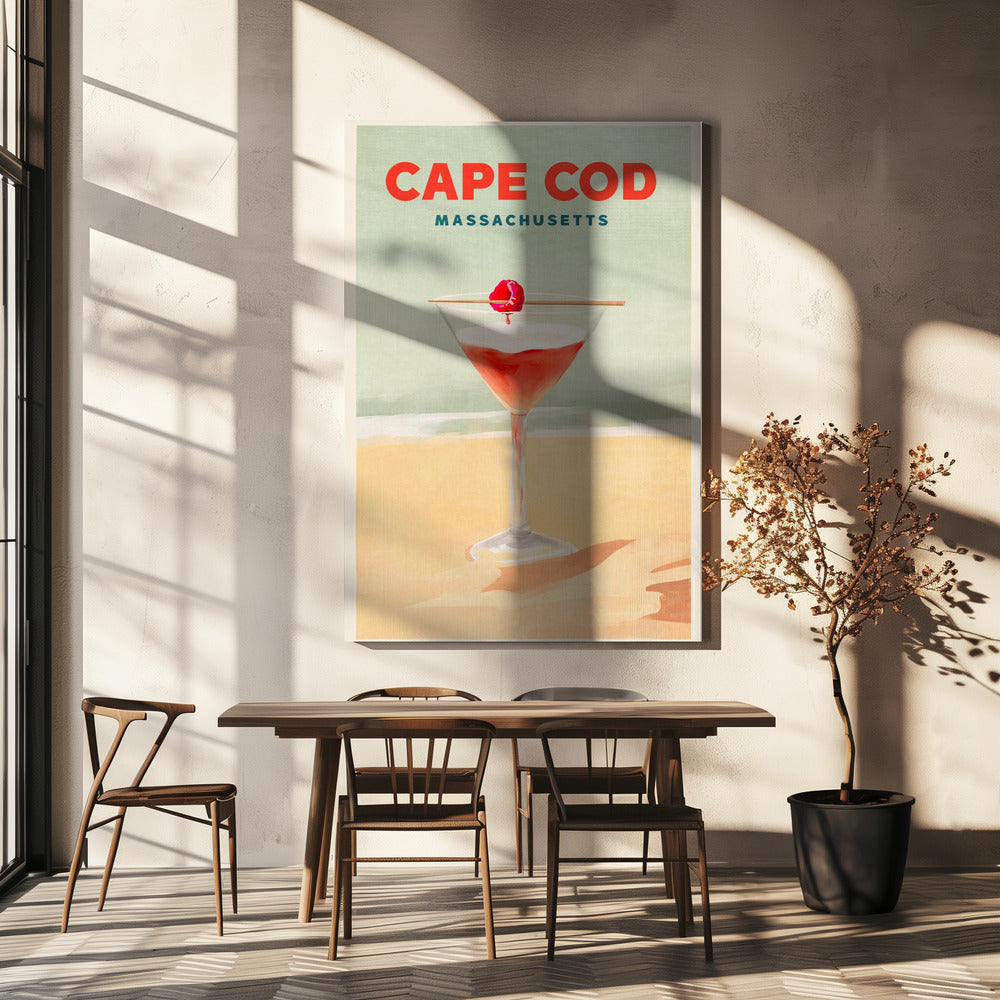Cape Cod Cocktail Tall Poster | Canvas