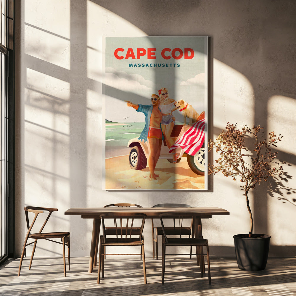 Cape Cod Massachusetts Summer Beach Art | Canvas