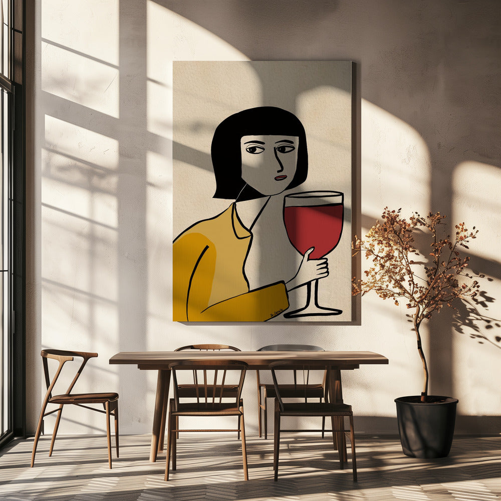 Wine lover | Canvas