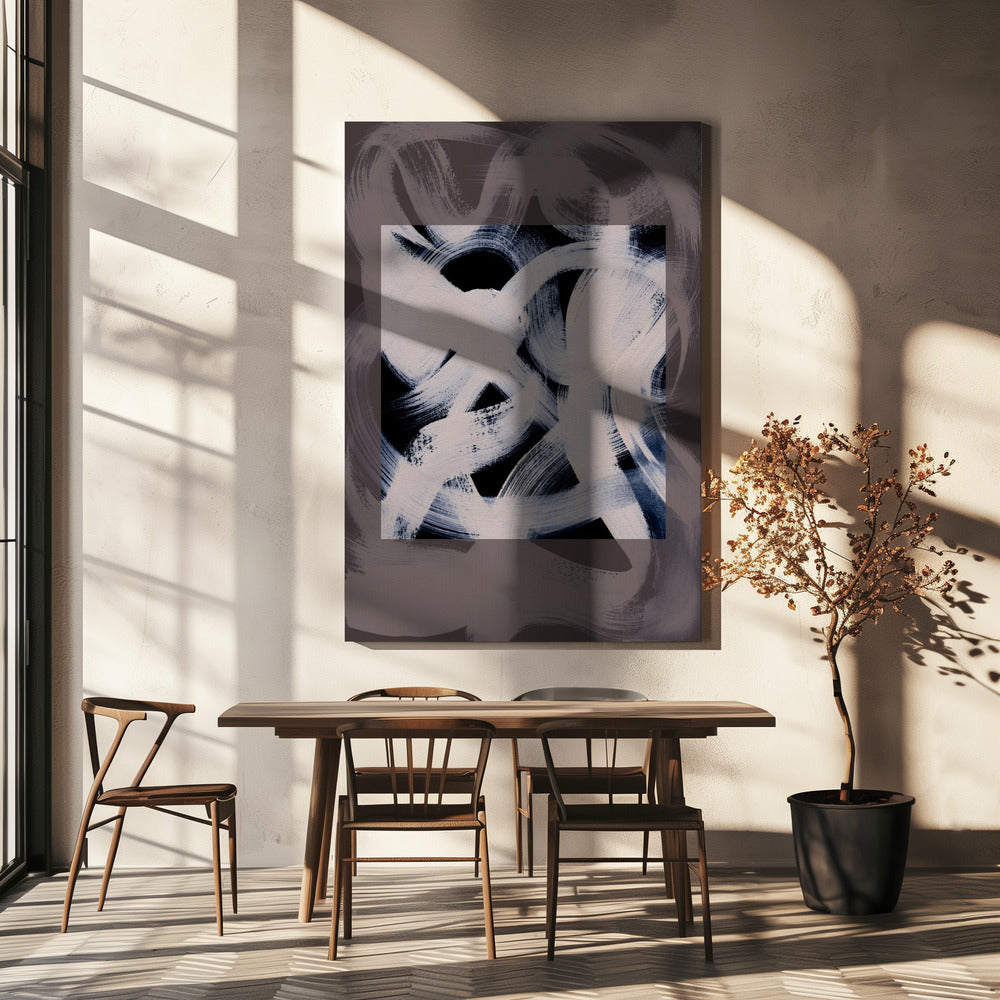 Abstract Brush Strokes 164X | Canvas
