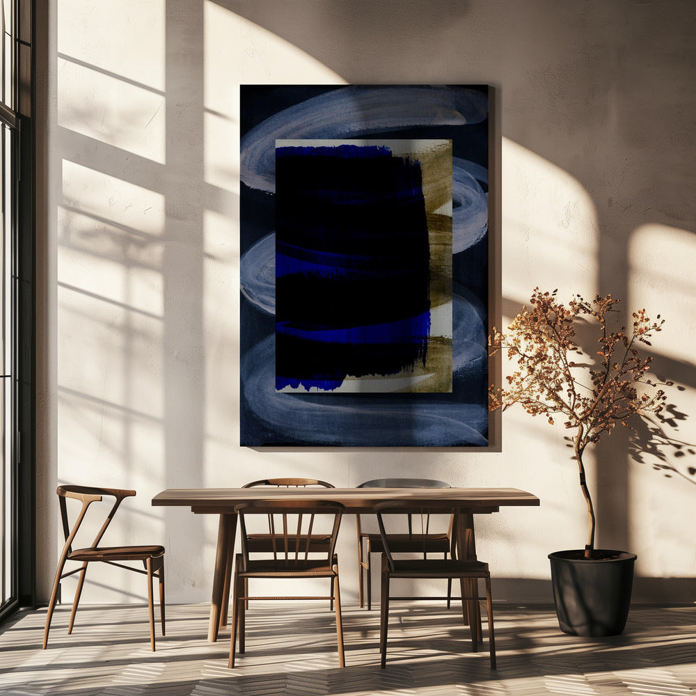 Abstract Brush Strokes 165 | Canvas