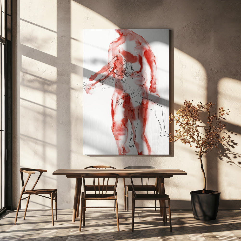 Male Figure Study (somnambulist) | Canvas