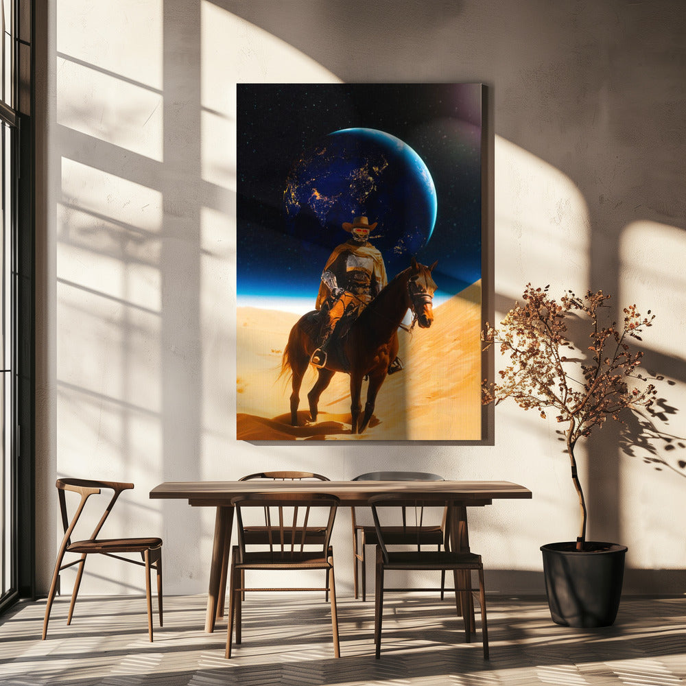 Space Cyborg | Canvas