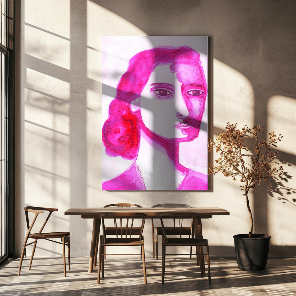 I Am Woman Pink | Canvas