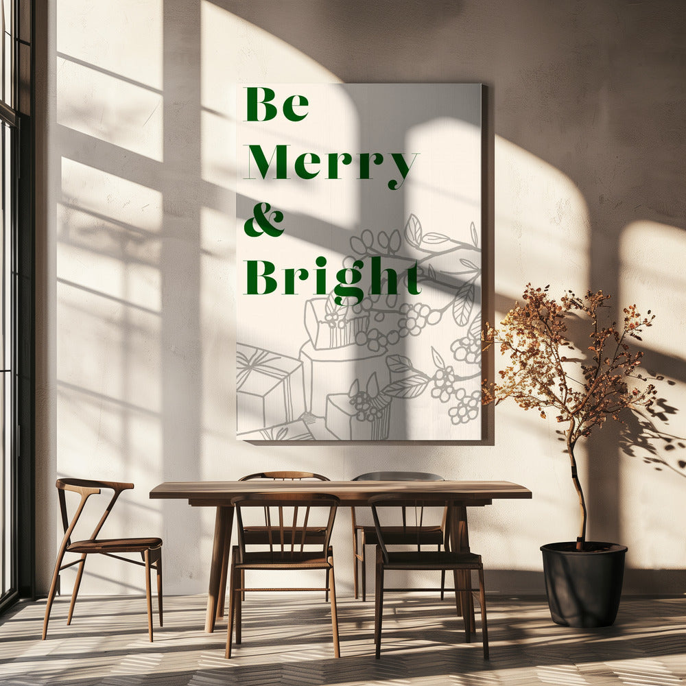 Bows and Baubles: Be Merry &amp; Bright Christmas | Canvas