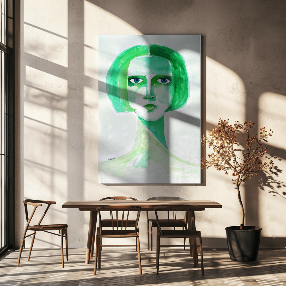 Greengirl | Canvas