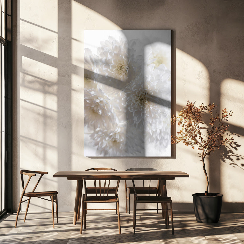 White Flowers 1 | Canvas