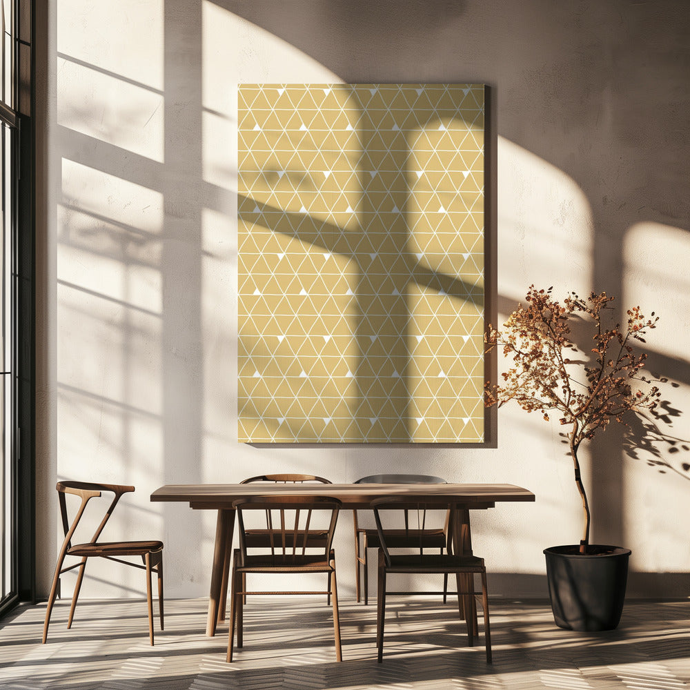 Triangle Pattern #3 | Canvas