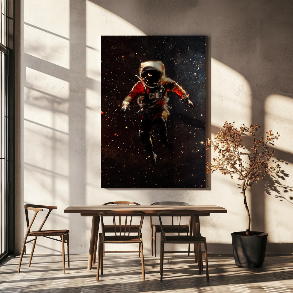 An Astronaut in Space | Canvas