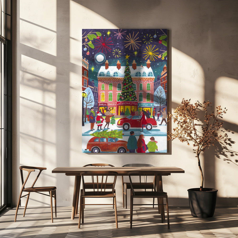 Christmas in the City | Canvas