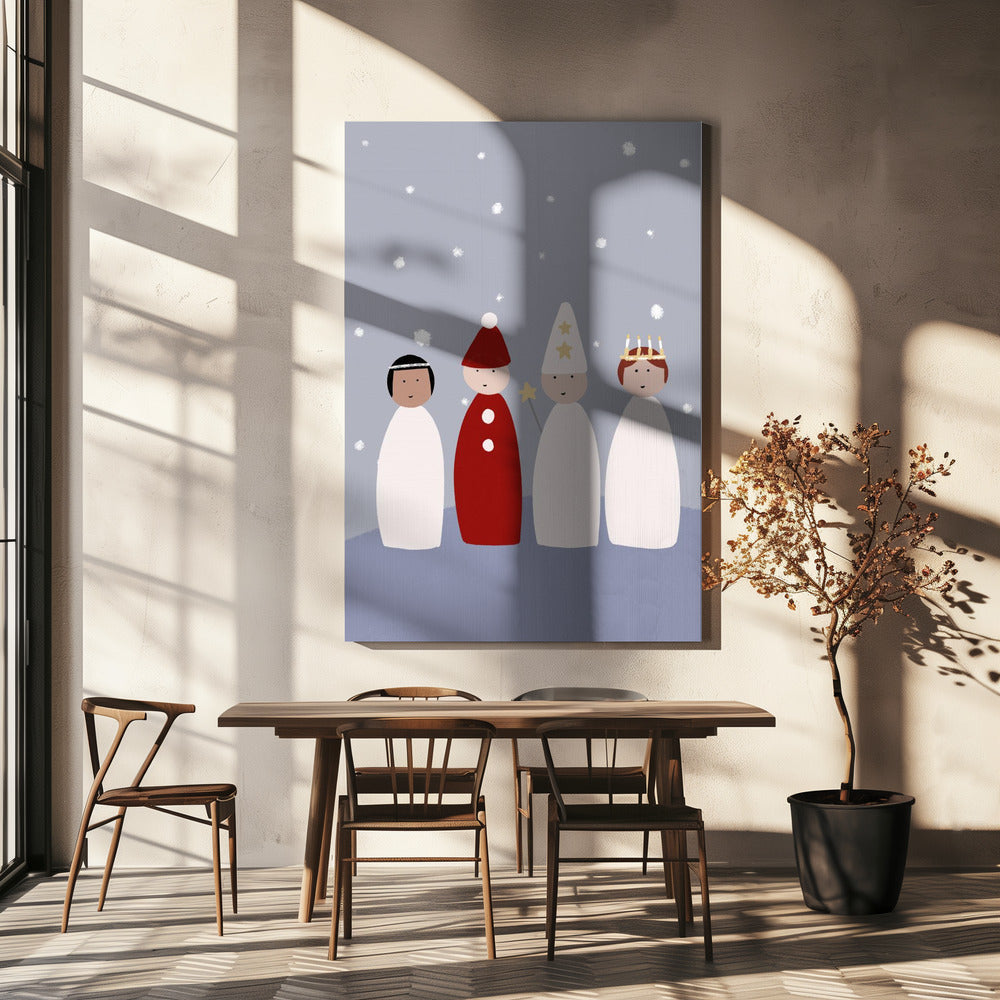 Festive Quartet | Canvas