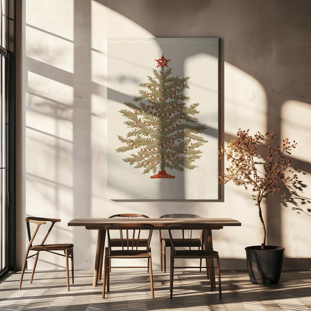 Christmas tree 02 | Canvas