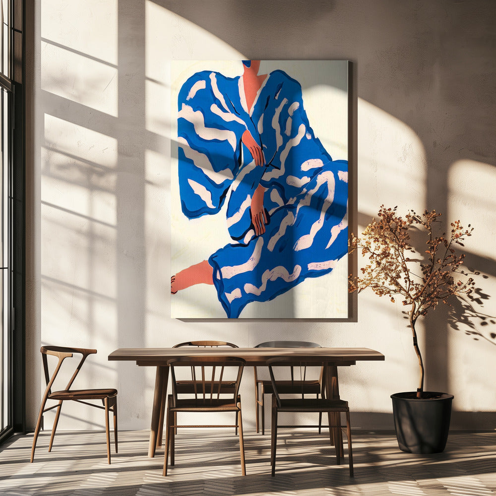 Portrait Indigoreverie | Canvas