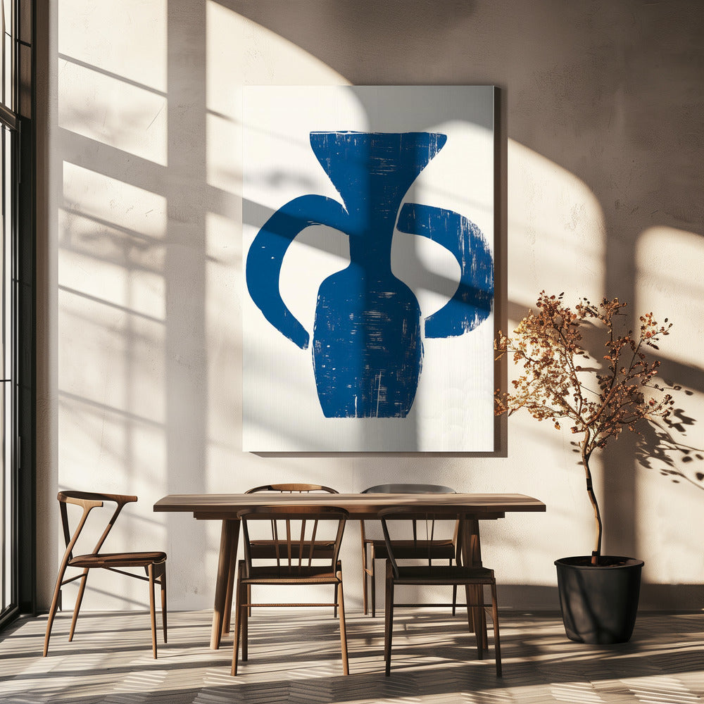 Vase Blue | Canvas