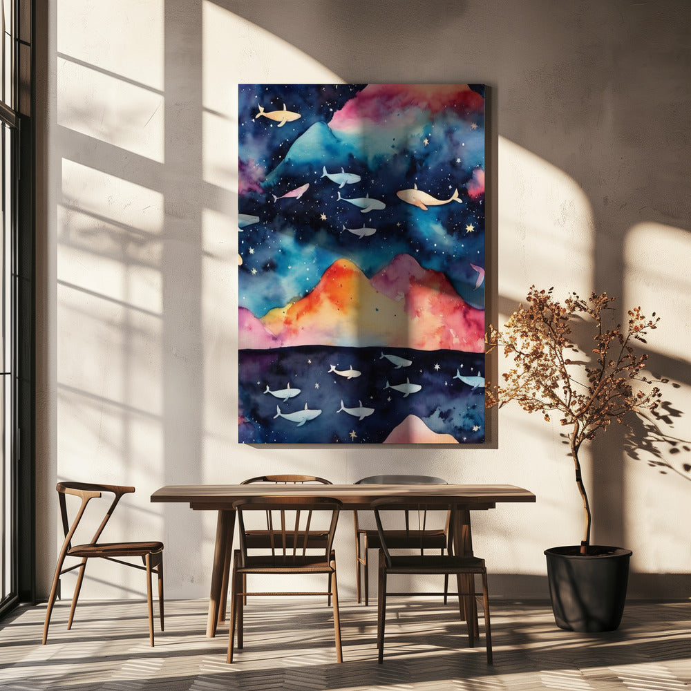 Starry Seascape | Canvas